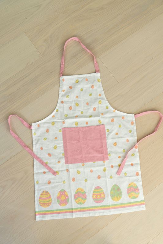 Forkle i bomull – Egg