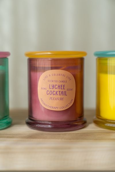 Hovedbilde Duftlys i glass – Lychee Coctail