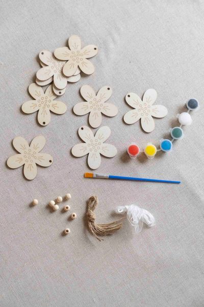 Hovedbilde Malingssett med trefigurer – Blomst