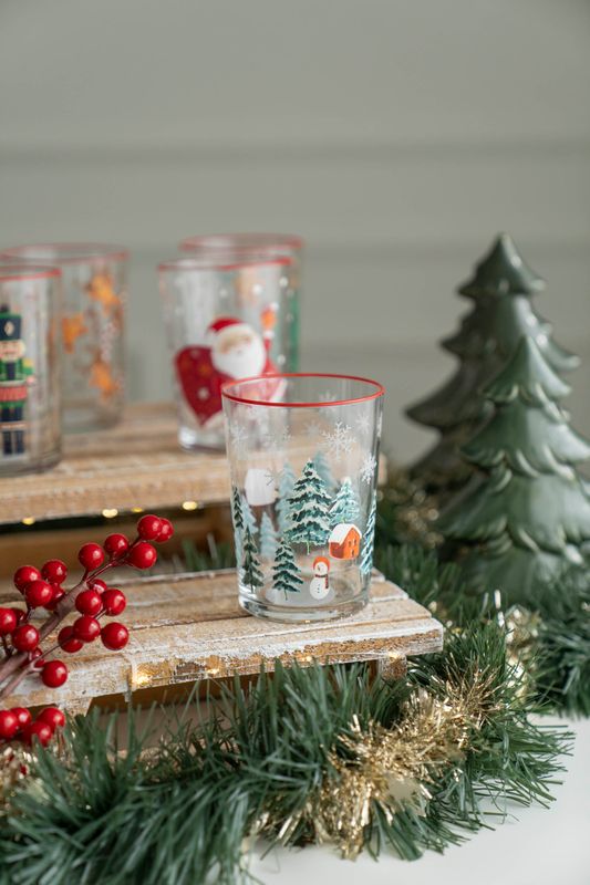 Vannglass 500ml - Vinterskog