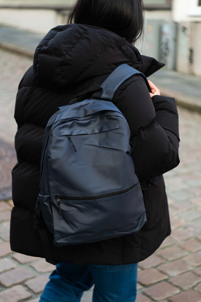 Ryggsekk 30x13x43cm - Blå