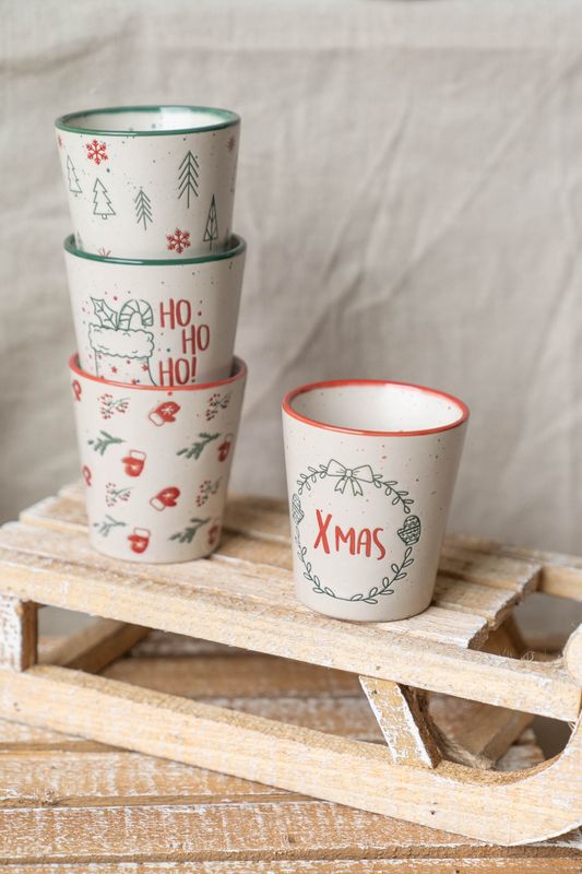 Julehilsen Kopp 200ml - Xmas