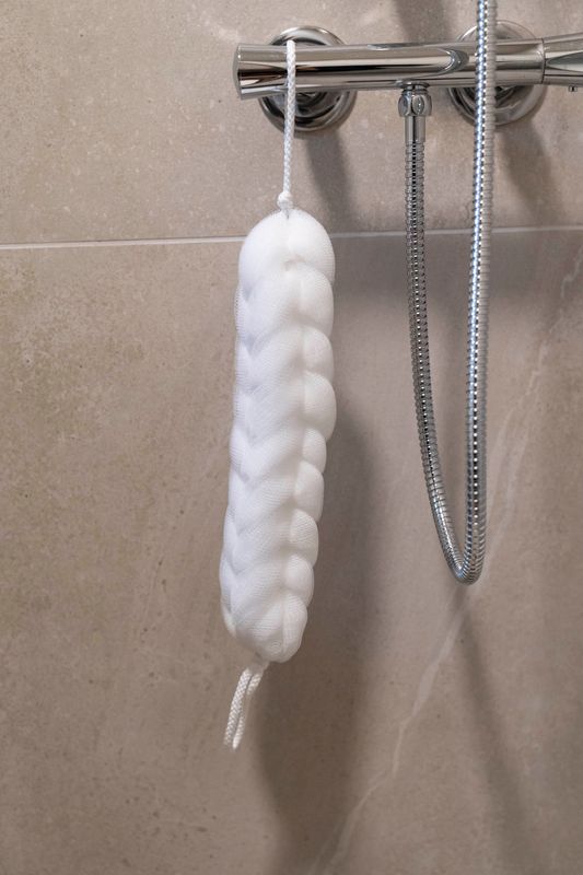 Loofah Flette - Hvit