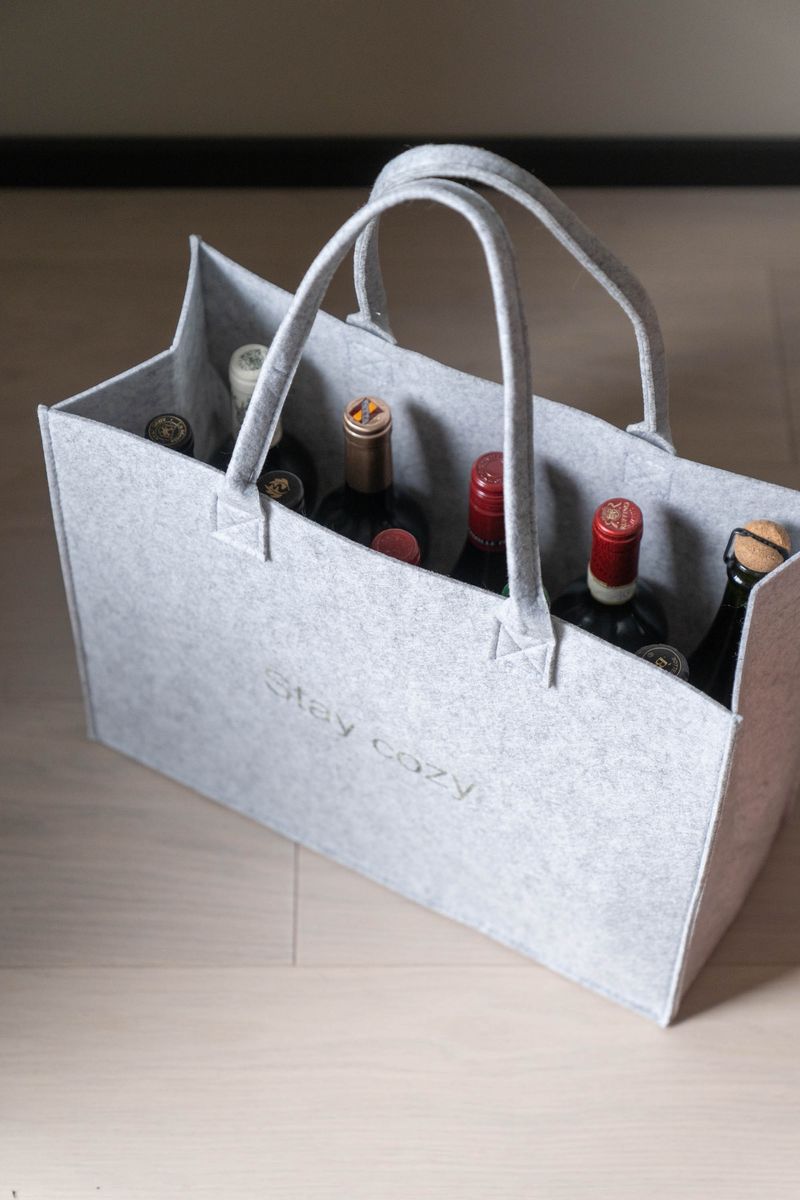 Tote bag i filt – 44×34×18 cm – Stay Cozy