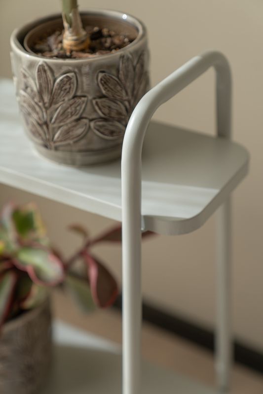 Blomsterstativ – 50×26×66 cm – grå