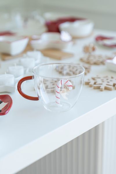 Hovedbilde Tekopp - Glass Candy Cane