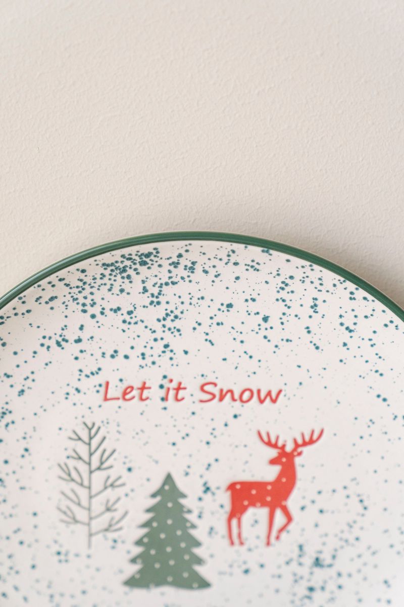 Joy - Tallerken 26,5cm Let It Snow