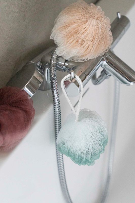 Loofah Ball - Blå