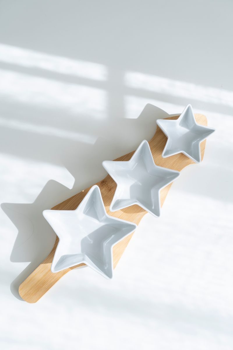 Serveringssett - Stjerneskudd