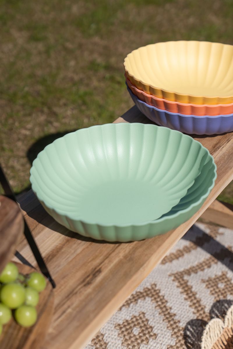 Soft skål – Ø27,5 cm – grønn