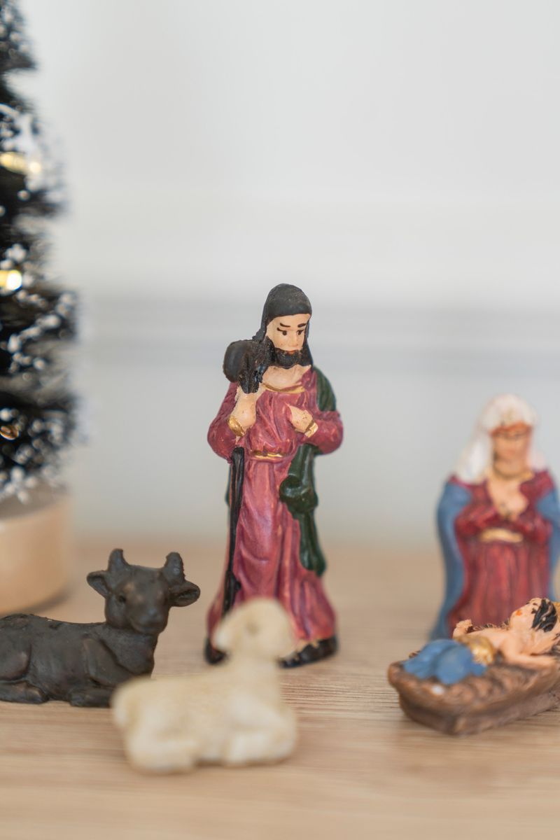 Julekrybbe figurer 7pk