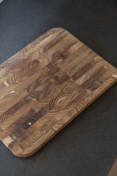 Hovedbilde Serveringsbrett i teak – 40×28 cm